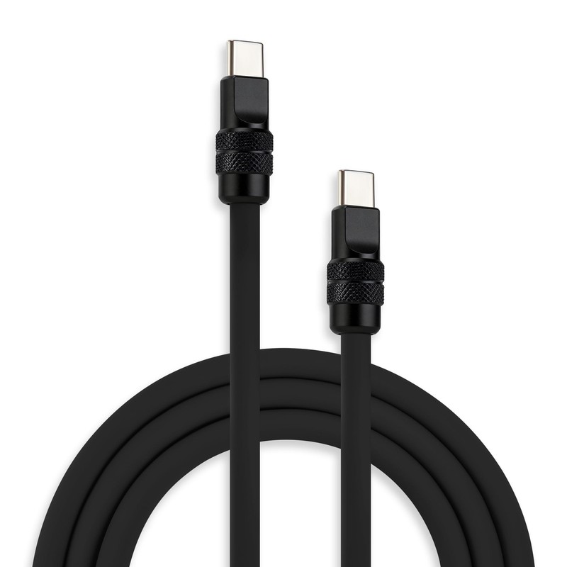 Chubby 2.0 USB C 240W Fast Charging Cable Silicone Soft Durable USB C Cable E…