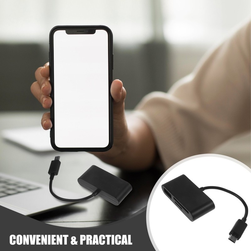 Mobile Phone Adapter Abs Portable Design For Tablet 1Pcs 2x1.2x0.3in gallery