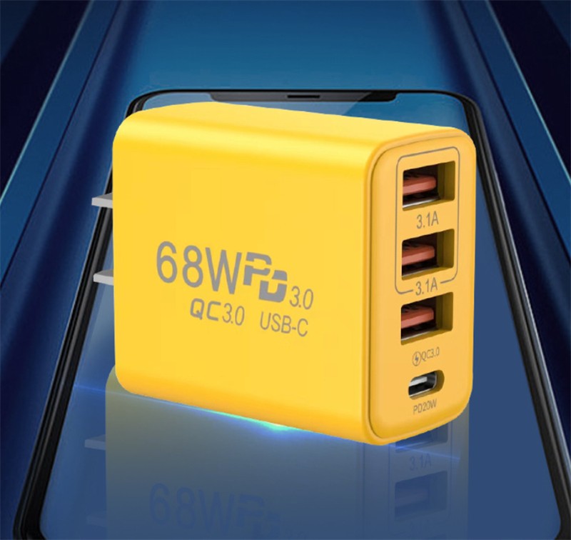 68W Fast Charging USB Type C Wall Charger For Samsung Galaxy S26 S25 S24 S23 S22 gallery