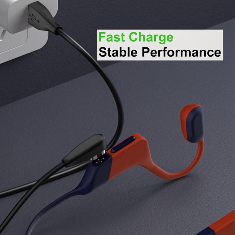 Shokz Openswim Pro S710 2-Pack Magnetic Charging Cable Type-C to 4Pin 3.3 Ft gallery