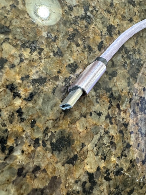 USB-A to USB-C Fast Charging/Data Transfer Cable Cord Purple 10' Phone Cable gallery