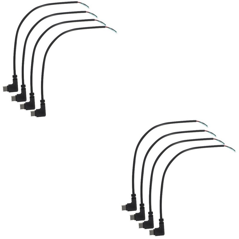8 Pcs Type C To 4-Pin Bare Cable 4-pin Open Cable Usb Cable Diy Type C Bare gallery