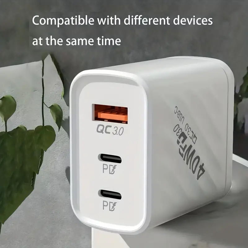 40W PD USB C Wall Charger Power Adapter For iPhone 16 15 Pro Max 15 Plus 15 Pro gallery