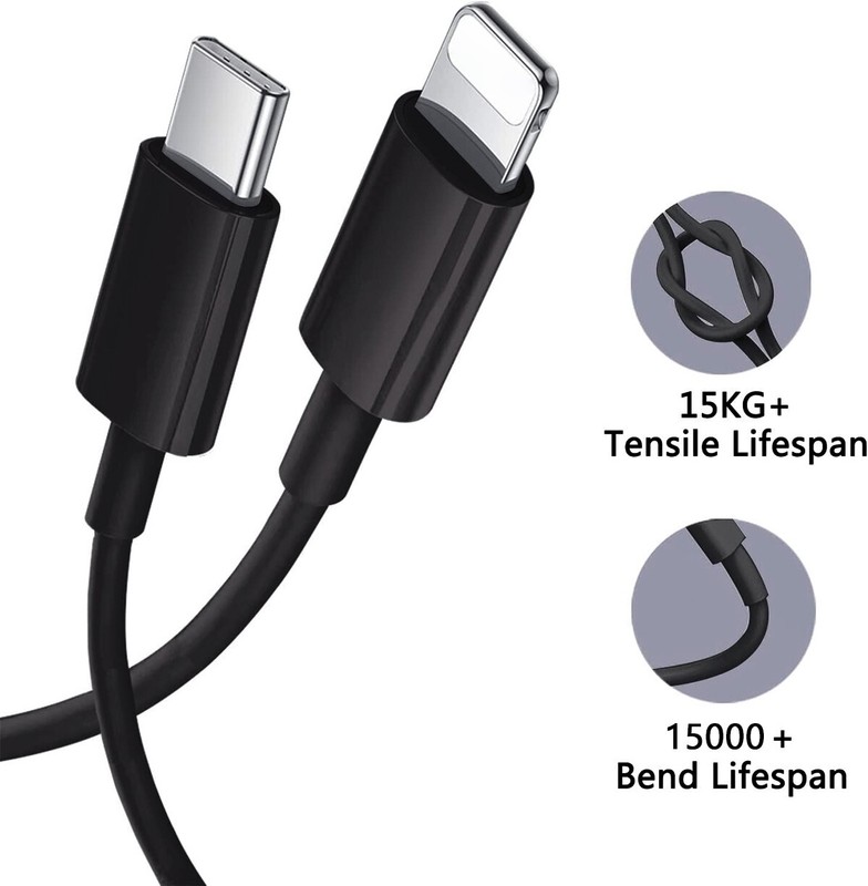 3ft/6ft USB-C Type-C to Apple Fast Charging Cable Cords For iPad 5/6/7/8/9th gallery