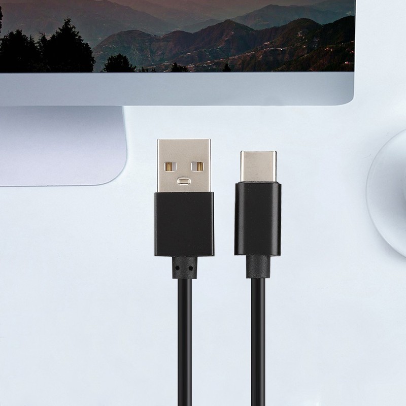 5A Type C Fast Charging Four Core Pure Copper Charging Cable Data Transmiss OVXA