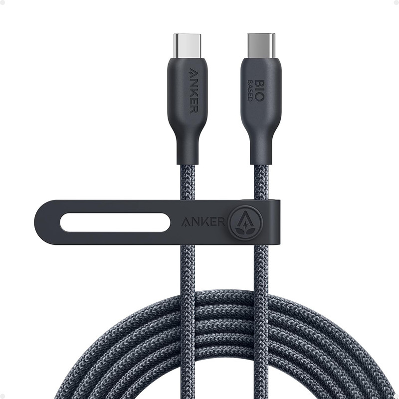 USB C Cable, 240W Bio-Braided Type C Fast Charge Cord for Iphone 17 Series, Macb gallery