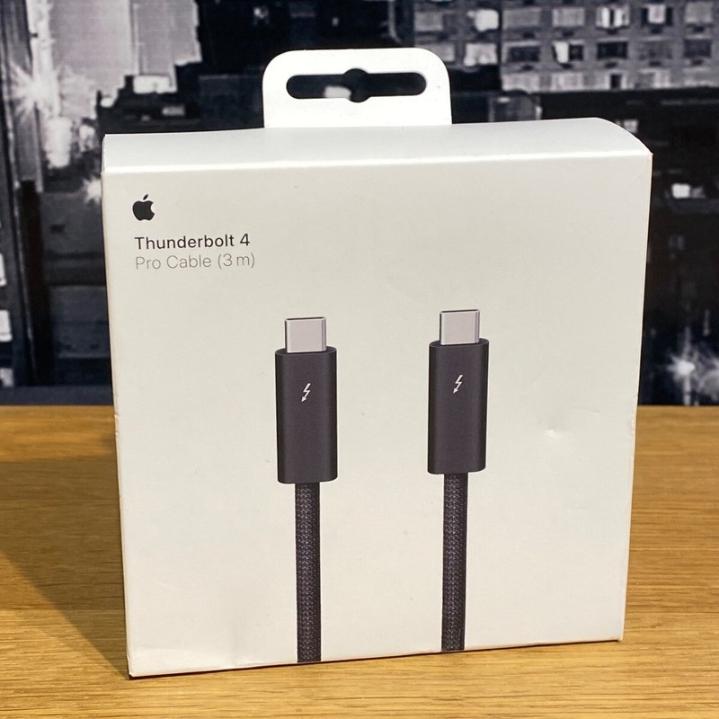 Apple Thunderbolt 4 Pro Cable 3m USB-C MacBook iPad iMac iPhone 100% Original gallery