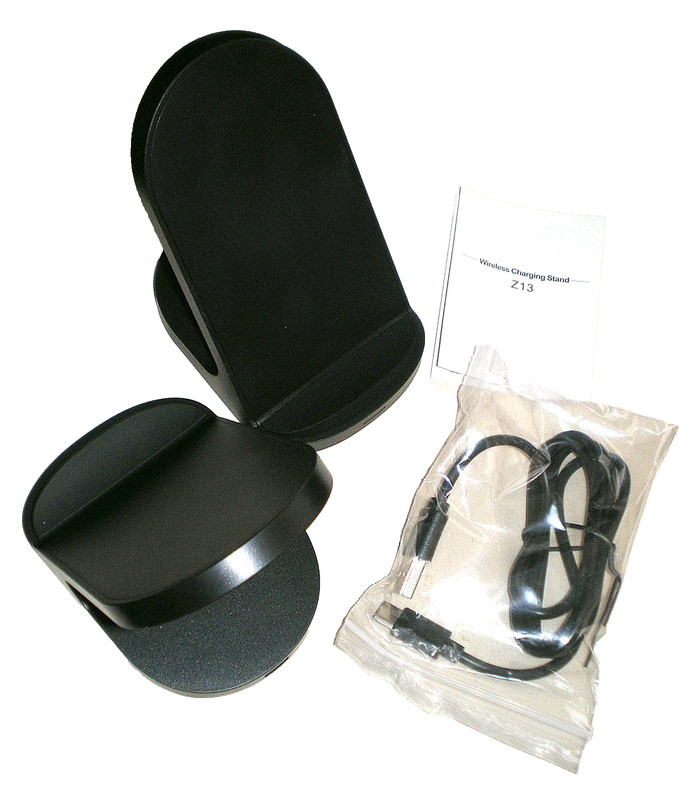 15W Magnetic Fast Wireless Charger Stand For Samsung Galaxy S22 S21 S20 Black