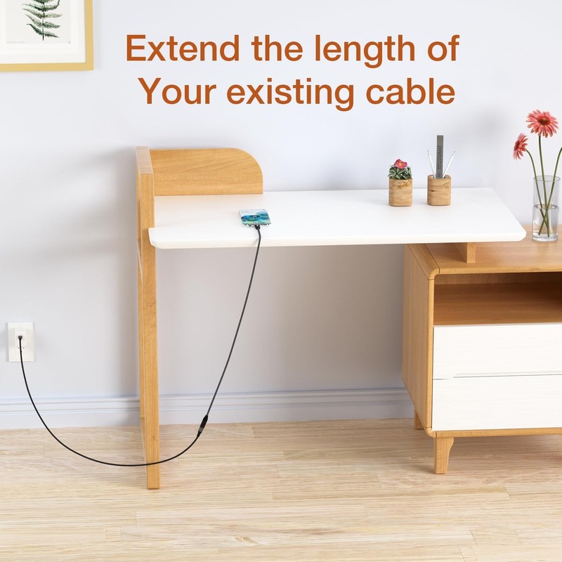 Short USB C Extension Cable 2FT, 40Gbps USB 4 Extension Cable for Thunderbolt... gallery