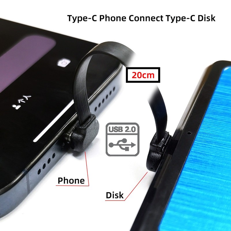 USB-C Type C to USB-C USB2.0 Data Cable Angled Connector 65W Fast Charge gallery