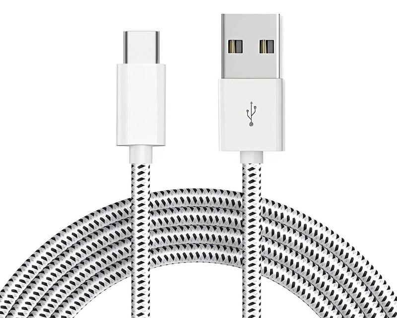 10ft USB Cable Type-C Charger Cord Power Wire USB-C Long Braided for Cell Phones