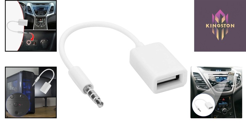 Plug and Play USB to Aux Audio Adapter for Enhanced Car Sound Experience gallery