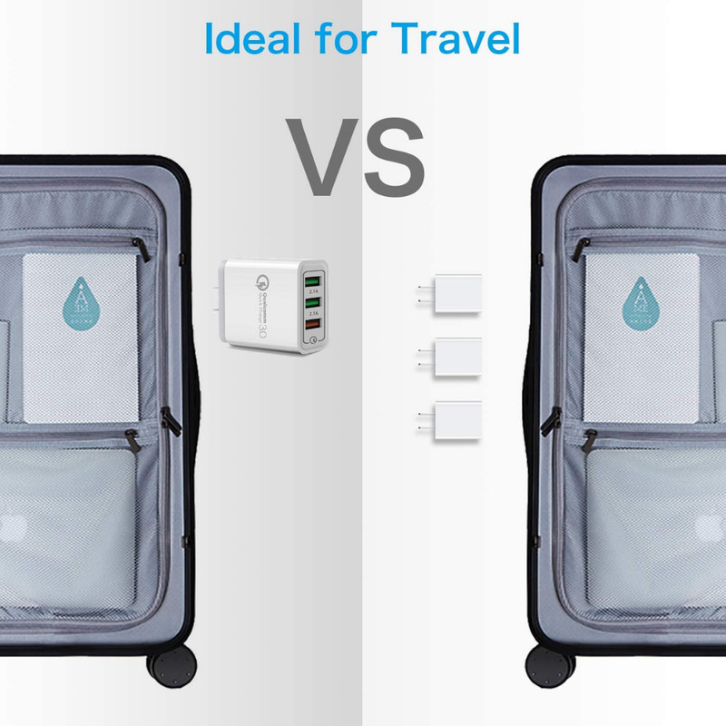 USB Fast Charger Cube Wall Adapter Charging Cable For iPhone 14 13 12 11 8 7 6 X gallery