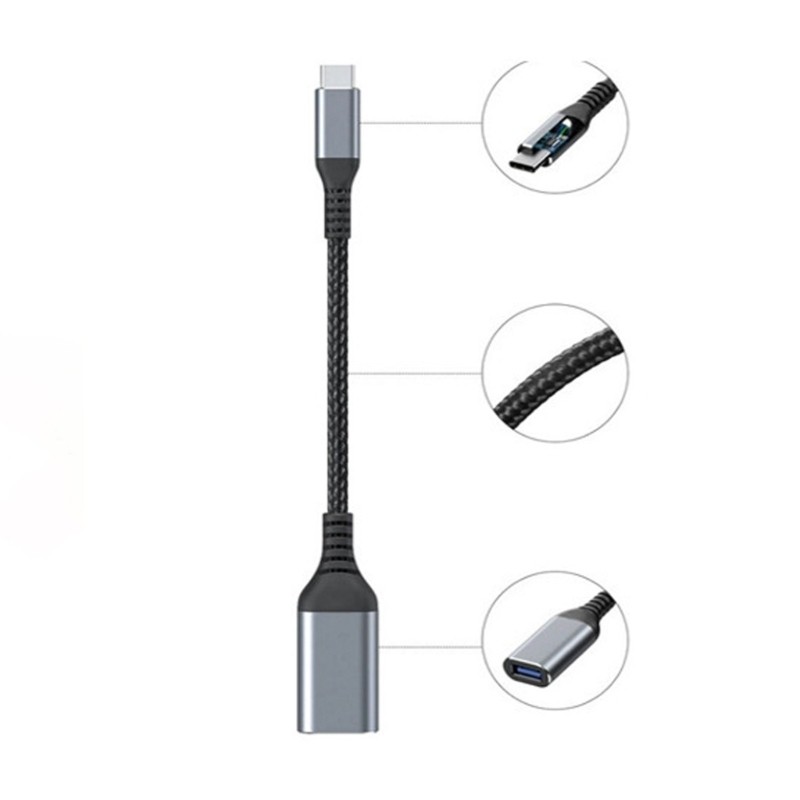 Fast Transfer OTG Cable USB C To USB A Adapter OTG Converters For Mobile Device gallery