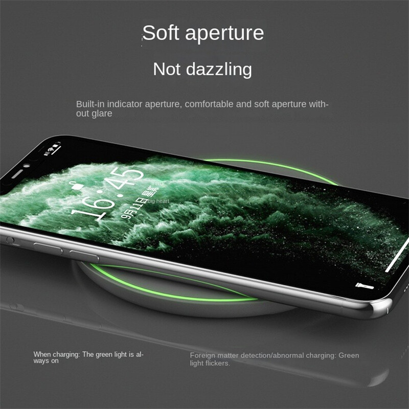 Fast Wireless Charger Charging Pad For iPhone 17 16e 16 15 14 13 12 Pro Max gallery
