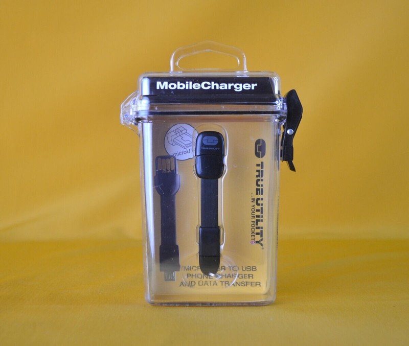 TRUE UTILITY Phone charger & Data Transfer, Micro USB to USB, TU290B