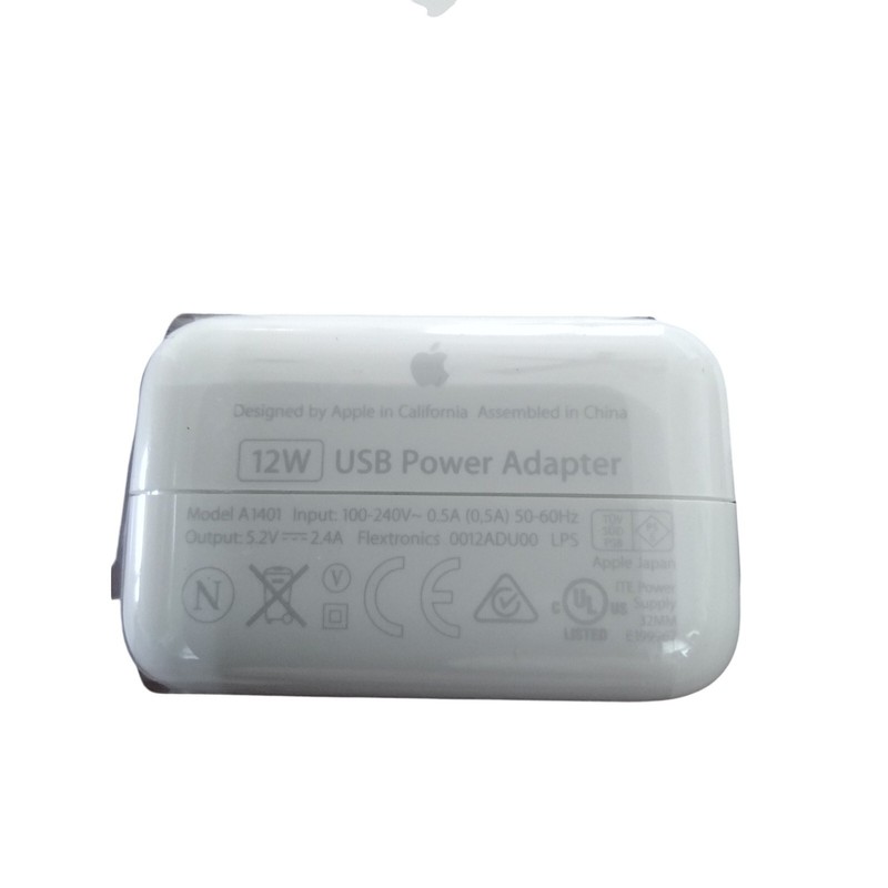 Lot of 3 Genuine Apple 12W USB Power Adapters - Model A1401 - Brand New gallery