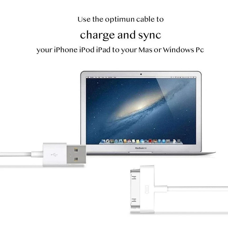 Apple MA591G/C 30-pin to USB Cable gallery