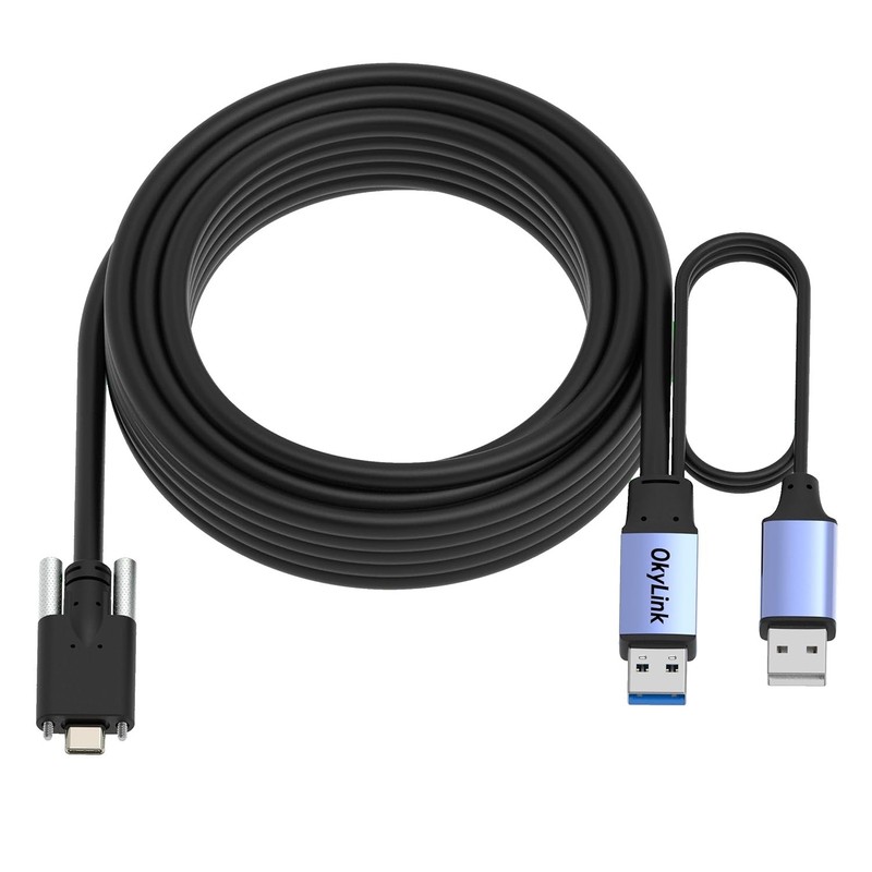 32ft USB 3.0/3.2 Gen 1 Type-C Cable - 5Gbps A to C Male-Male gallery