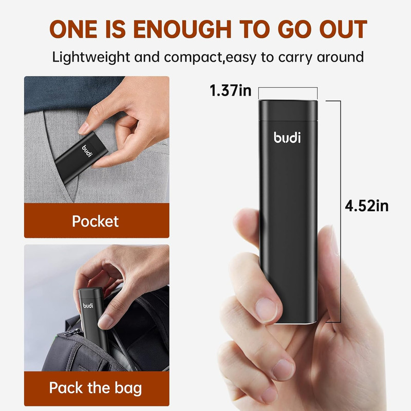 USB Adapter Kit，Multifunctional Compact Cable Card, Travel Portable Aluminum Sto gallery