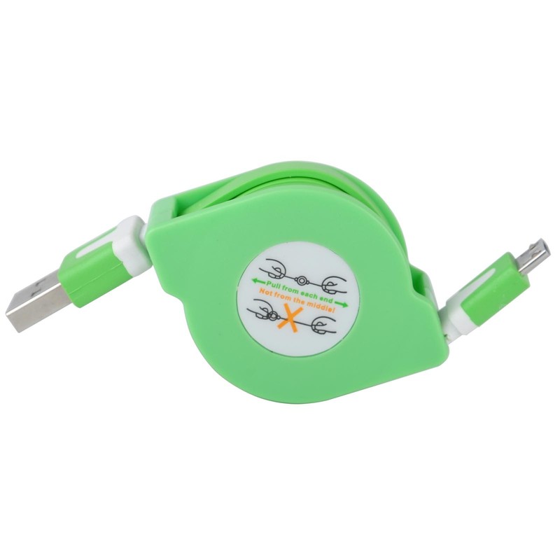 Retractable Micro USB Data Sync Charger Cable Cord Lead For Android Samsung HTC gallery