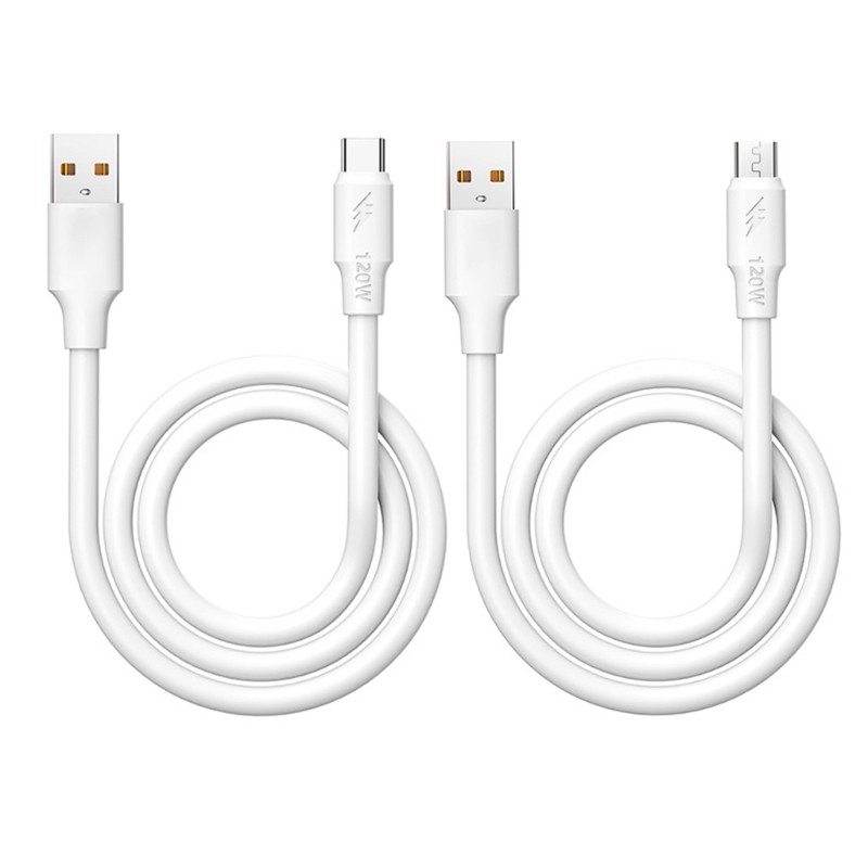 100cm USB2.0 Cable Fast Charging Cord Wire 120W Super Speed Fast Charging Cable gallery