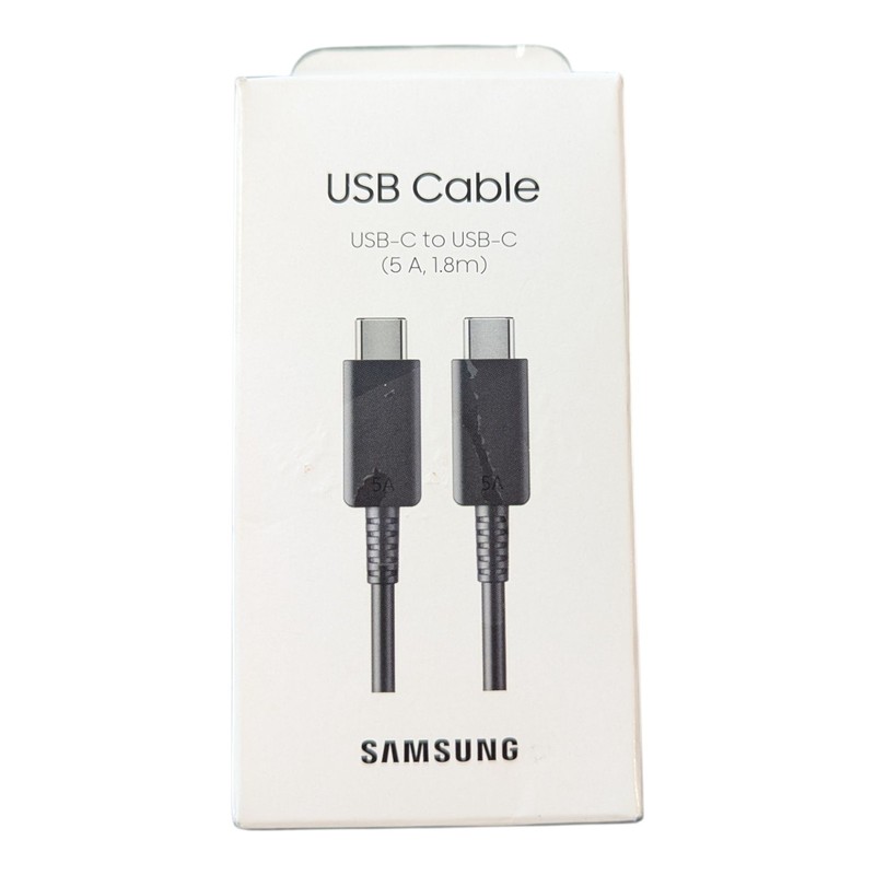 Mm2. Samsung USB-C to USB-C Cable 1.8m/5.9ft 5A Type C – Black
