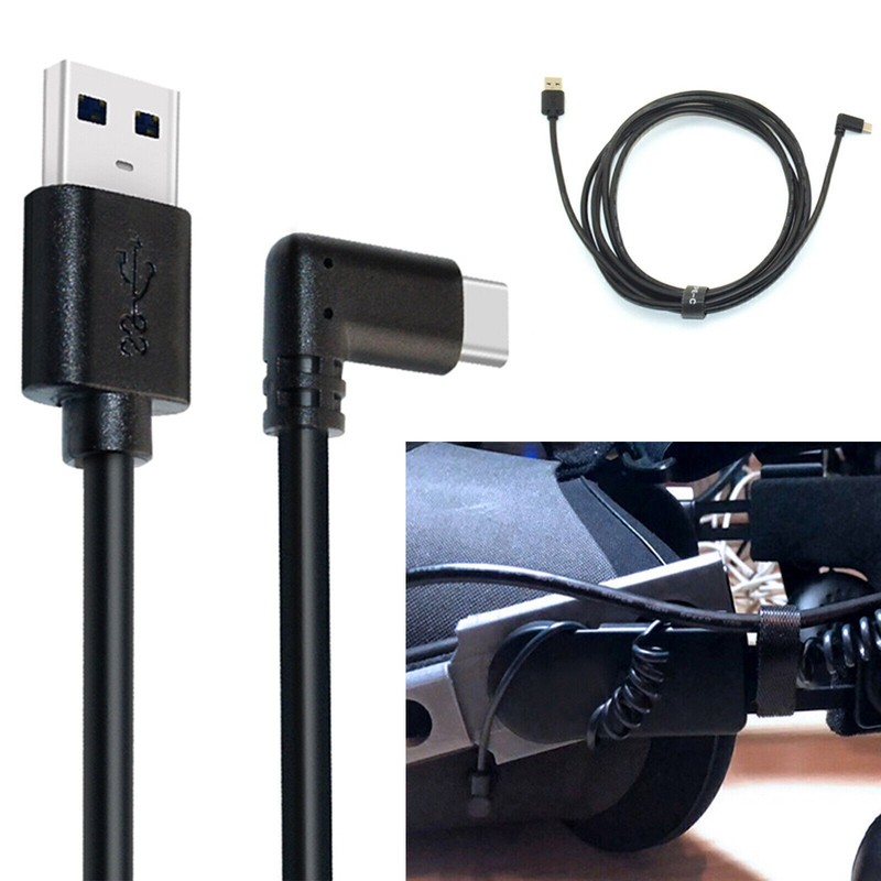For Quest Link Cable USB3.1 Gen1 Type-C to USB-A Charging Cable Cord Line A-C 3M