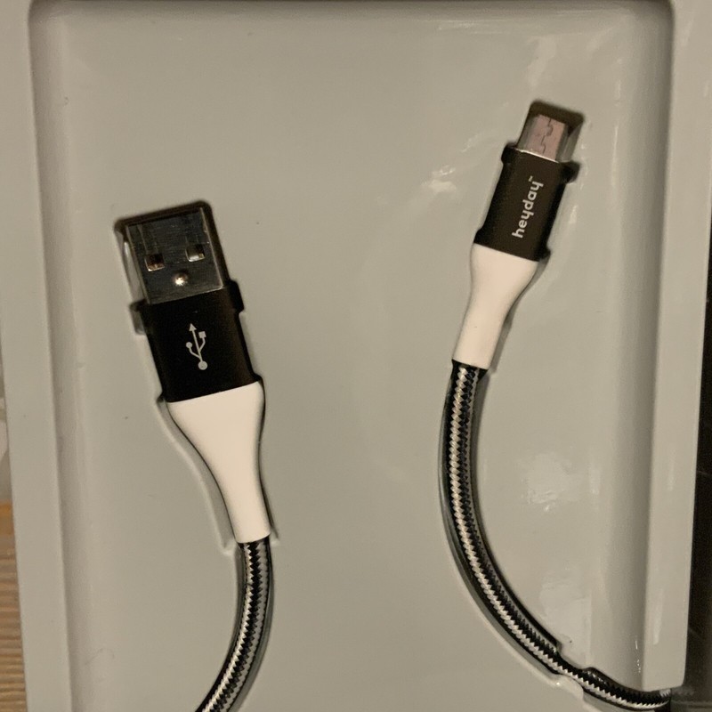 🍒 heyday Micro USB to USB-A charging cable for Android 6ft‼️Lot Of 2, As Shown gallery
