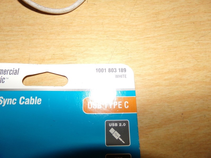 NEW Commercial Electric 1001 803 189 Charging Sync USB Type C Cord gallery