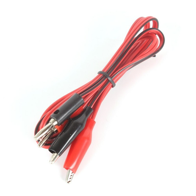 5A Banana Plugs To Crocodile Clamps Test Leads Line DC Power Supply gallery