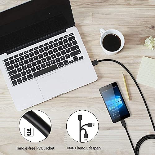 Micro USB Cable, 2Pack Extra Long Android Charger Cable 10Ft 6Ft, Charger gallery