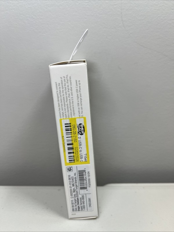 3’ heyday Lighting to USB-C Round Cable Gray gallery
