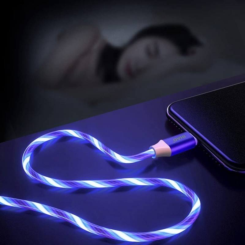 USB Type C to Type C PD Fast Charging Cable Charger High Data Speed Visible L... gallery