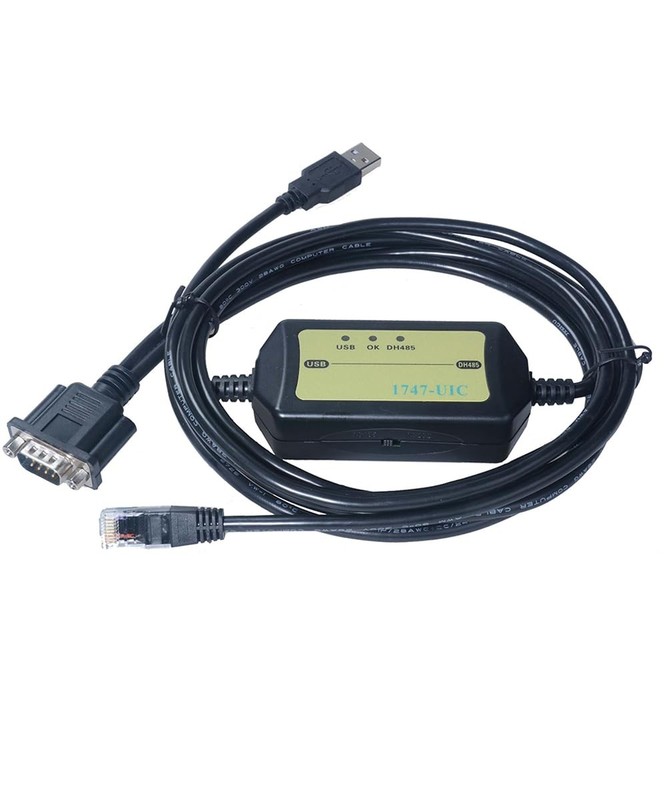 Avanexpress PLC Programming Cable Compatible with AB 1747 UIC, USB To DH485 R... gallery