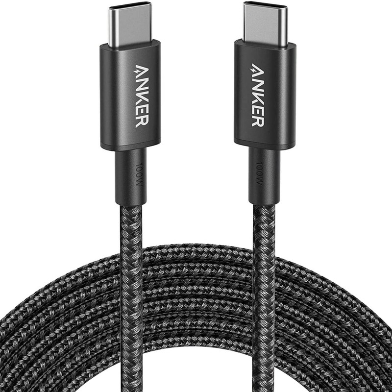 Anker Nylon USB-C to USB-C 100W Cable (10 ft)