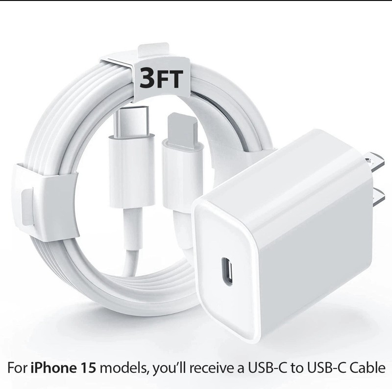 IPHONE 15,16,17 PRO MAX 20 W FATS CHARGER WITH 3 FT LONG CABLE PREMIUM QUALITY gallery