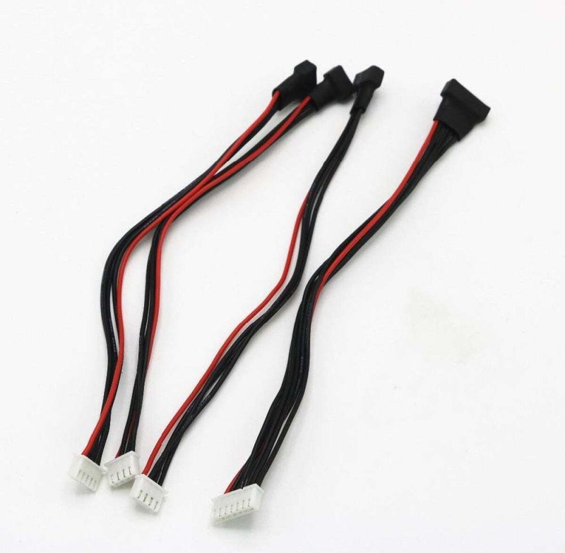 2/10pcs Connector-XH 2S 3S 4S 6S 10-20cm 22AWG Balance Wire Cable Lead gallery