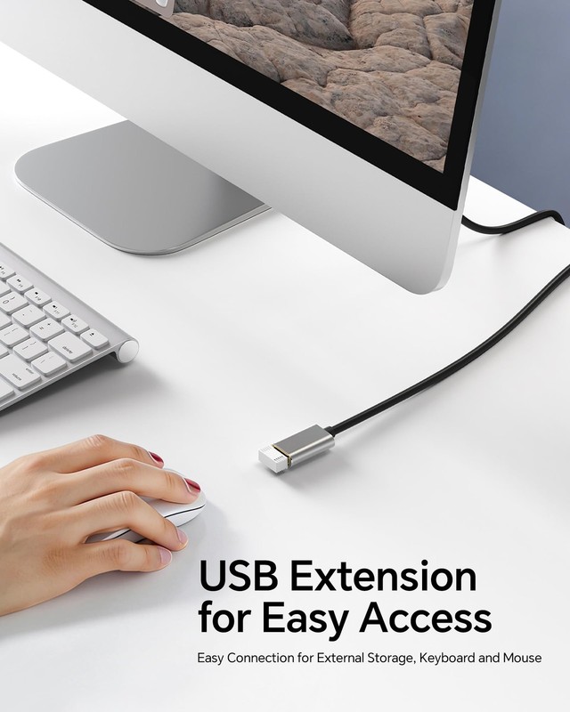6.6ft USB Extension Cable, USB 3.0 A to Female Extender Cable, 5Gbps High-Spe... gallery
