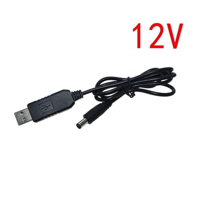 0.22 in 0.08 in DC Power Cable Converter 5V to 5V 9V 12V Step Up USB Adapter gallery