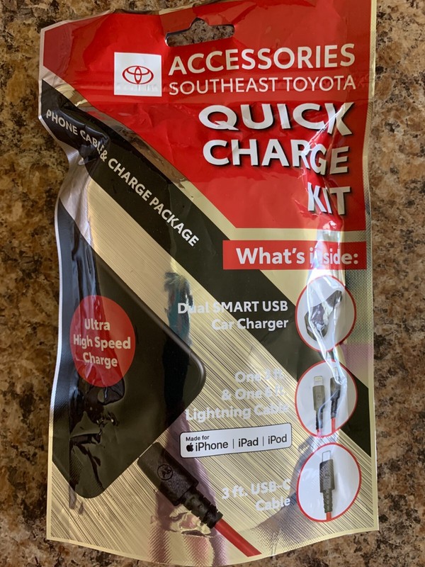 Phone Cable & Charge Package