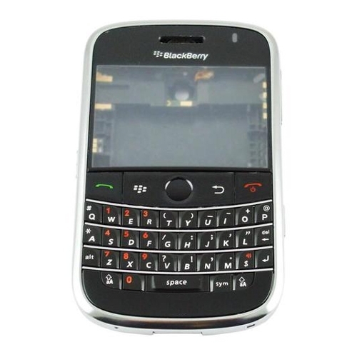 OEM FULL HOUSING FACE-PLATE COMPLETE REPLACEMENT PARTS for BLACKBERRY BOLD 9000