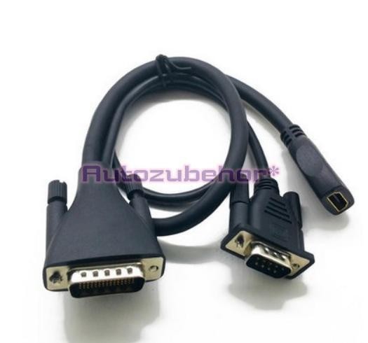 1pc new generation 4 HDCI to HDMI+DB9 compatible POLYCOM adapter cable RS232