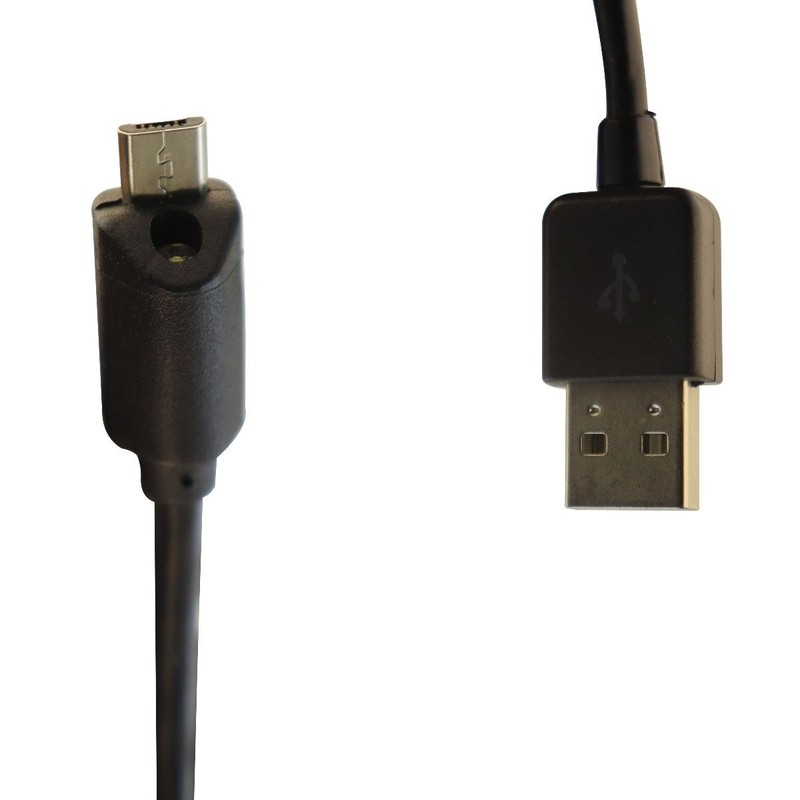 Verizon (6-Foot) Micro-USB to USB Charge & Sync Cable with LED – Black
