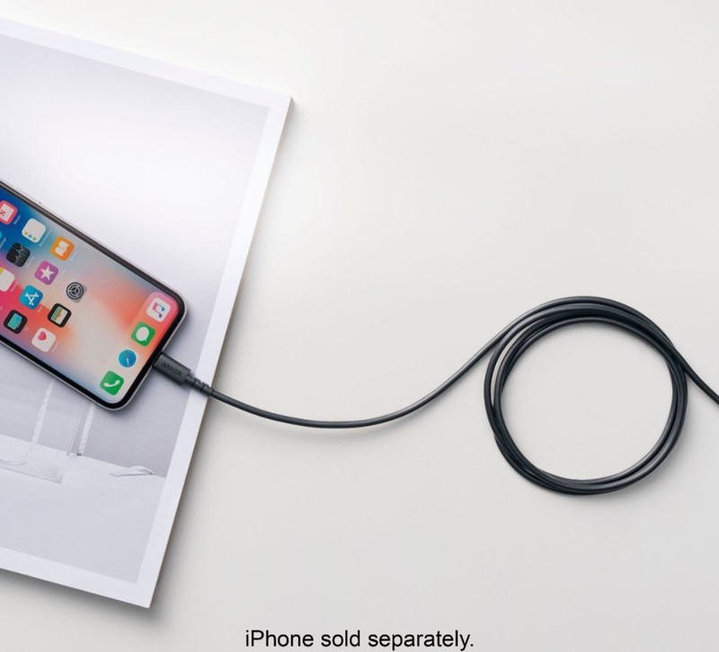 Anker - PowerLine 3' Apple-to-USB Type C Charge-and-Sync Cable gallery