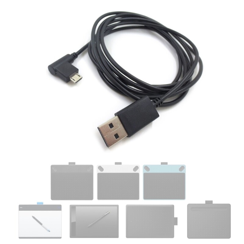 Gold-plated Connectors Data Transfer and Charging Cable for Intuos CTL480 gallery