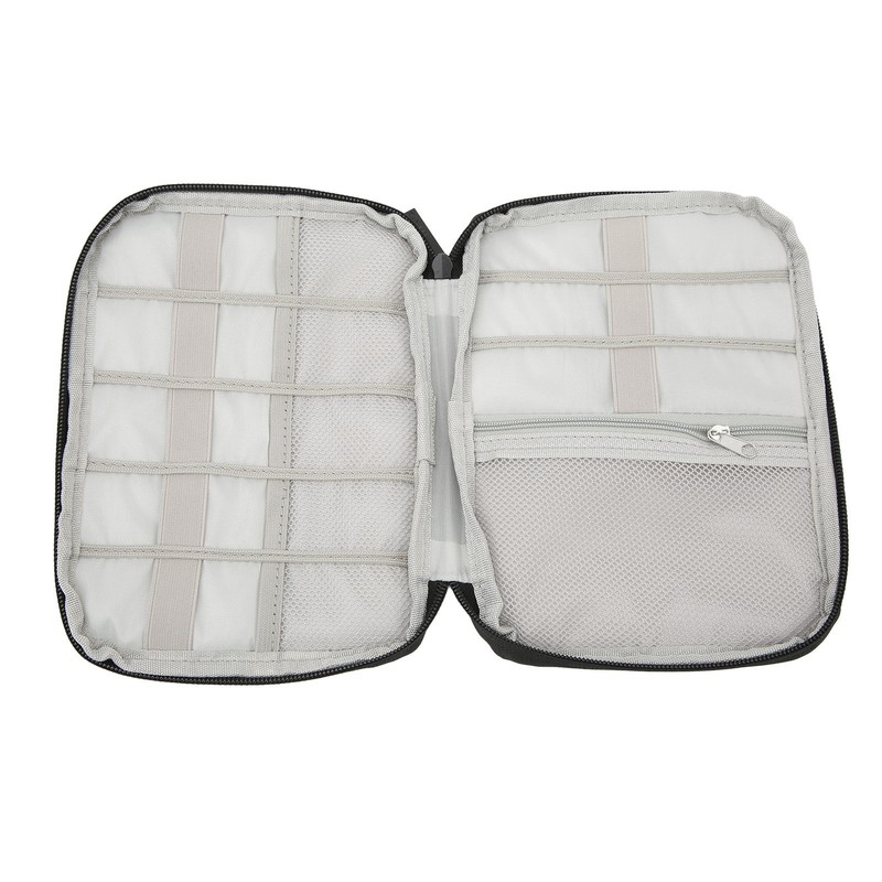Electronics Organizer Data Cable Charger Collector Multi Functional Bag Cabl BT0 gallery