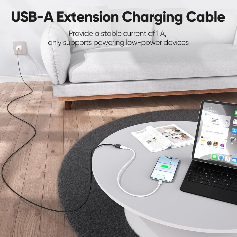 USB Extension Cable 20 ft, USB 3.0 Active Extender Cord, Type A Male to Female gallery