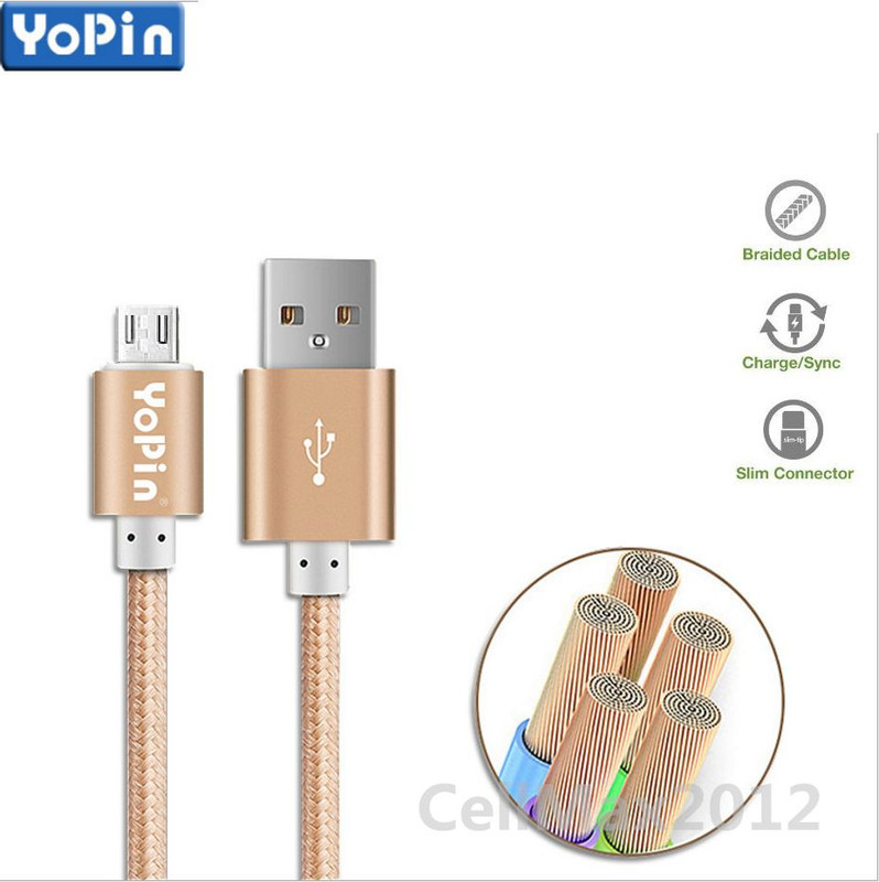 Heavy Duty Micro USB Fast Charger Data Cable Cord For Samsung Android HTC LG US gallery