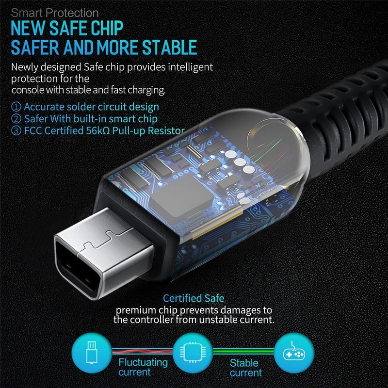 USB Type-C Charger Cable for Quick Charging of 3DS & Other Gaming Consoles gallery